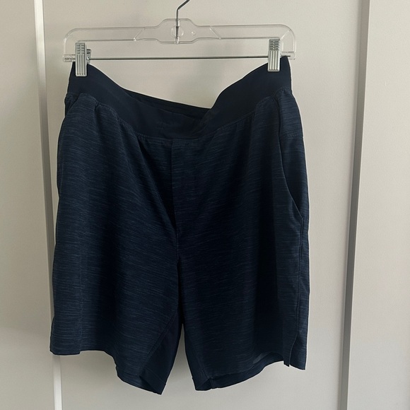 Navy Blue Men’s Lululemon Shorts - Picture 1 of 4